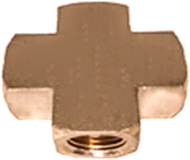 Female Pipe Cross Barstock