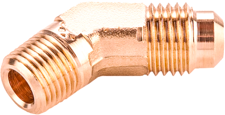 Flare X Male Pipe 45 Elbow