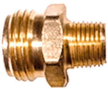 Garden Male Hose X Male Pipe X Female Pipe Adapter