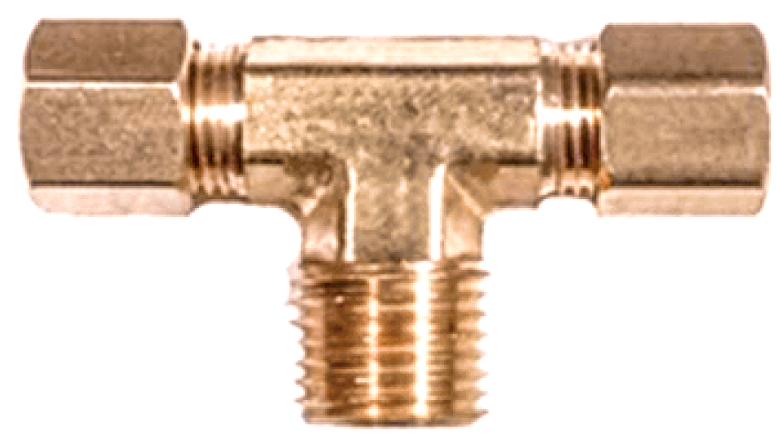 Compression X Male Pipe Branch Tee