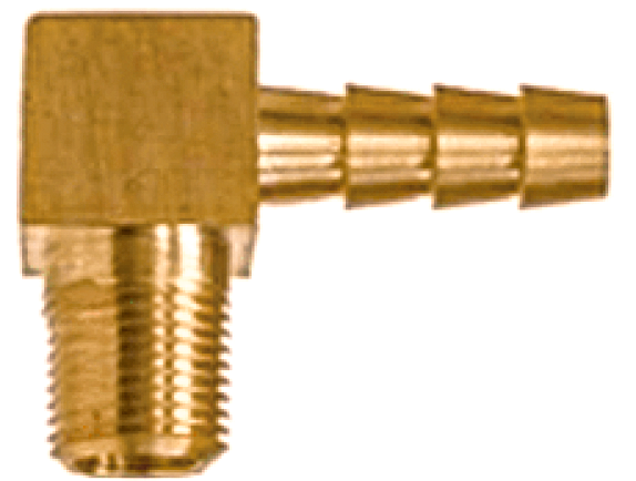 Hose Barb Male Elbow Barstock