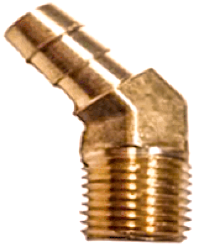 Hose Barb X Male 45 Below