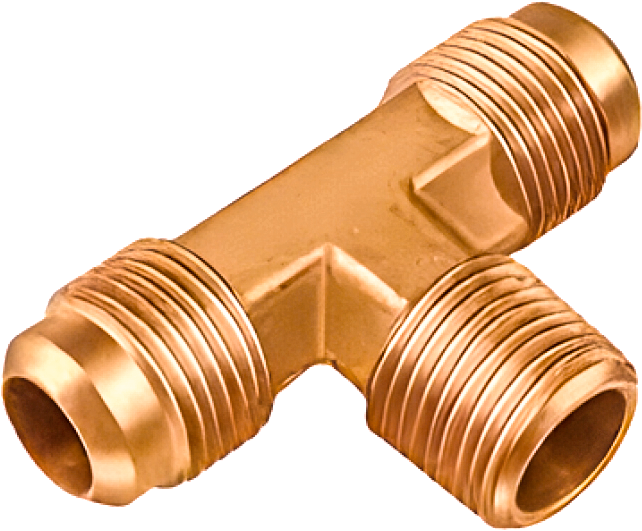 Flare X Male Pipe Branch Tee