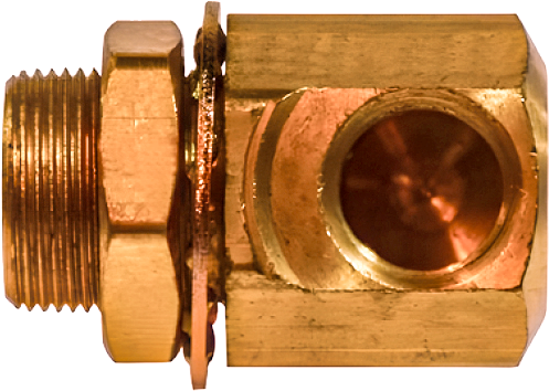 Female Pipe X Clamping Studd Elbow